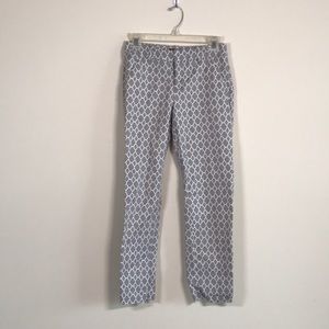 Target Patterned Cigarette Pants